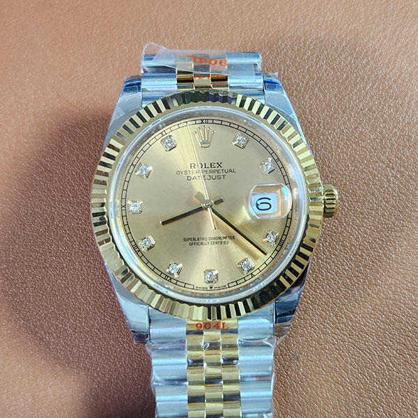 【XT出品】ロレックスコピー デイトジャスト M126333-0012 シャンパン 41mm 新型モデル